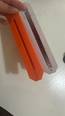 1/4" διαμαντένιο μανίκι με μανίκι από πλαστική πλάκα και πλαστικό μανίκι