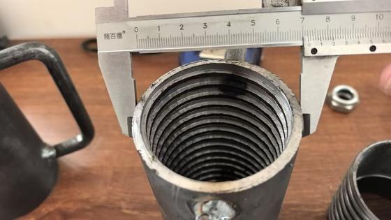 Εξαρτήματα σκαλωσιάς χαλύβδινου στηρίγματος με δακτύλιο, παξιμάδι με κεφαλή βίδας