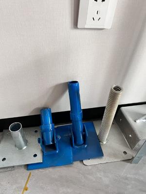 Βάση πλάκας βίδας ρυθμιζόμενου U-Head από χάλυβα για ικριώματα, Σταθερού Τύπου Στηρίγματος Ικριωμάτων