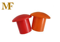 Rebar ΚΑΠ ασφάλειας Rebar ΚΑΠ 8mm - 32mm πορτοκαλί πλαστικό καπέλο νημάτων μανιταριών
