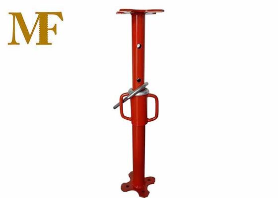 Q235 48mm διευθετήσιμα τηλεσκοπικά στηρίγματα ακτών τσιμεντένιων πλακών