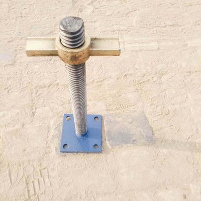 Η σκόνη έντυσε διευθετήσιμο Dia 38mm βίδα Jack ικριωμάτων