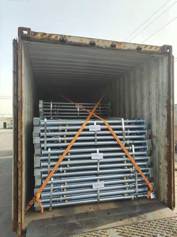 Adjustable Steel Shoring Scaffolding Props for Rwanda Market CIF Kigali