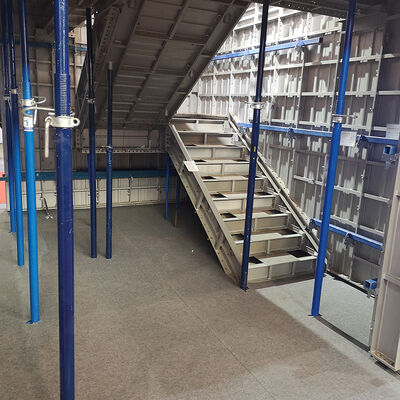 Βαρέως Τύπου Τηλεσκοπικά Ατσάλινα Υποστηρίγματα 4.5m Ρυθμιζόμενα Acrow Ατσάλινα Υποστηρίγματα Τηλεσκοπικά Υποστηρίγματα σε Σκαλωσιές